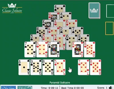 Pyramid Solitaire gif large